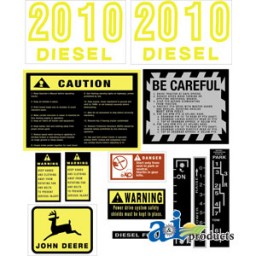 JD2010 - Hood Decal Set	