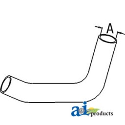 L100593 - Radiator Hose, Upper 	
