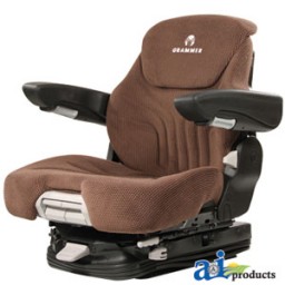 MSG95741BNC - Grammer Seat Assembly, Brown Matrix Cloth, Black Vinyl Armre