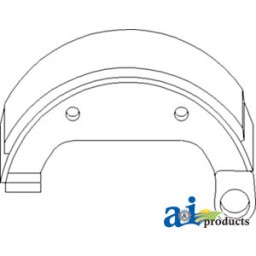 SBA328100031 - Brake Shoe; Set of 2