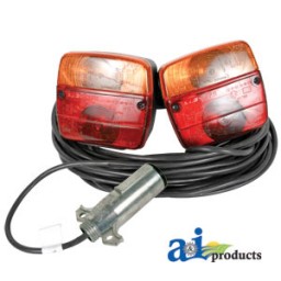 VLC2120 - Trailer Magnetic Light Kit W/ Case, 39, 7 Pin Plug (North Am