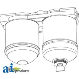 VPD6851 - Filter Assembly, Double CAV Fuel (1/2" UNF Ports)	