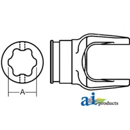 W168278-A - Outer Profile Yoke, S6 	