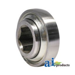W208PPB16-I - Disc Bearing; Spherical, Hex Bore, Pre-Lube
