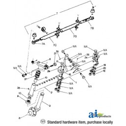 WF29185 - Arm, Rh/Lh - Keyed