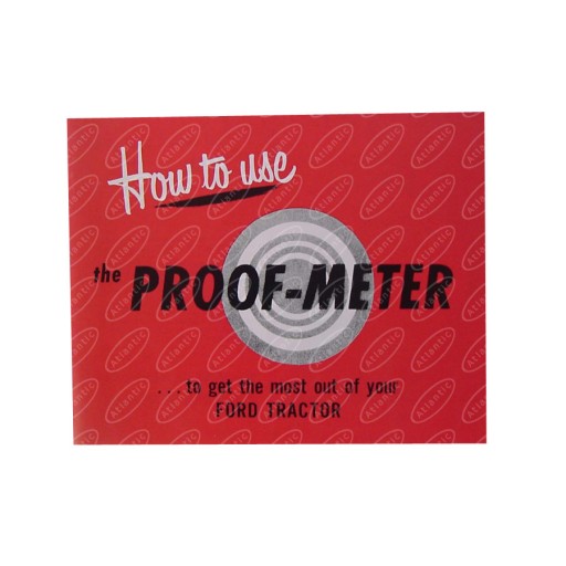 Ford proof meter #9