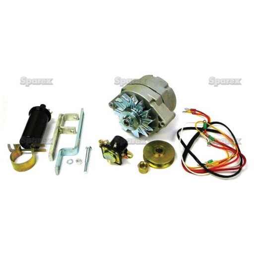 Ford 4000 tractor alternator #9