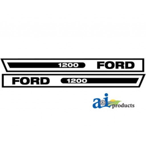 Ford f-1200 compact tractor #3
