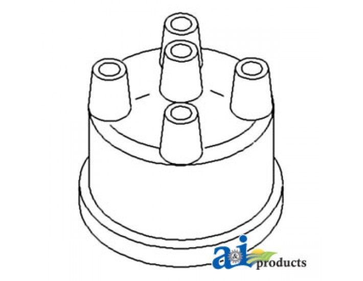 1024914M1 - Cap, Distributor (4 Cylinder) 	
