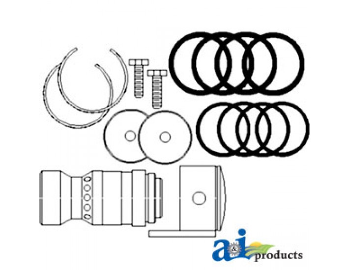 1272964C94 - Conversion Kit, IH Remote Couplers To ISO Remote Cou