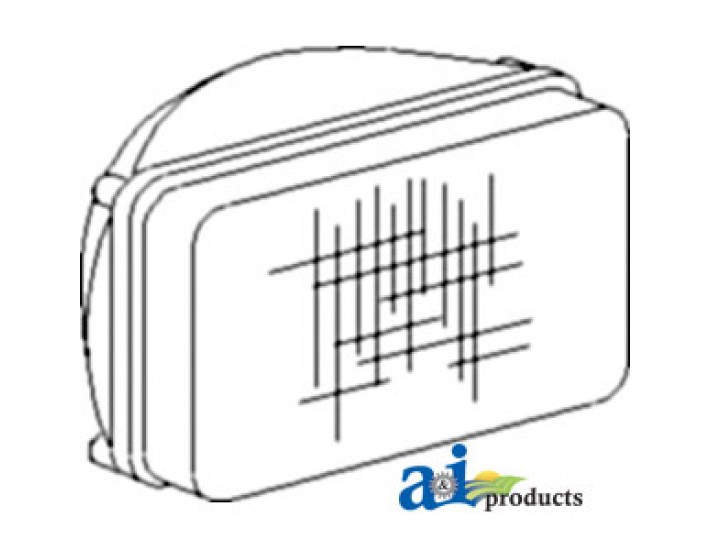 1333295C1 - Headlamp (RH/LH); LH Dip 	
