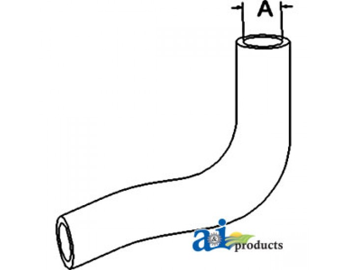 15441-72950 - Radiator Hose, Upper 	