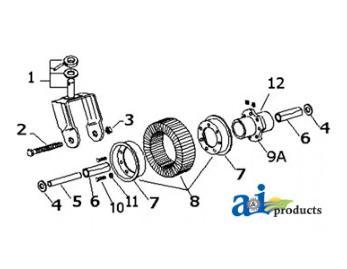 15591BH - Lock Nut 3/4" - 10 	