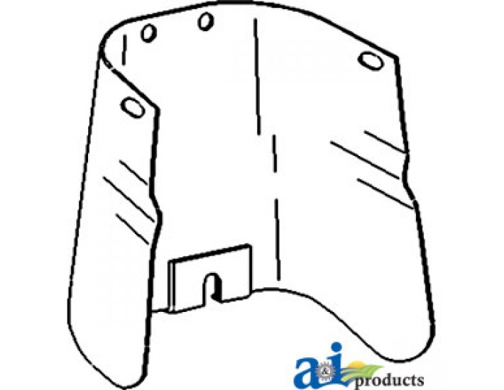158349A - Shield, PTO 	