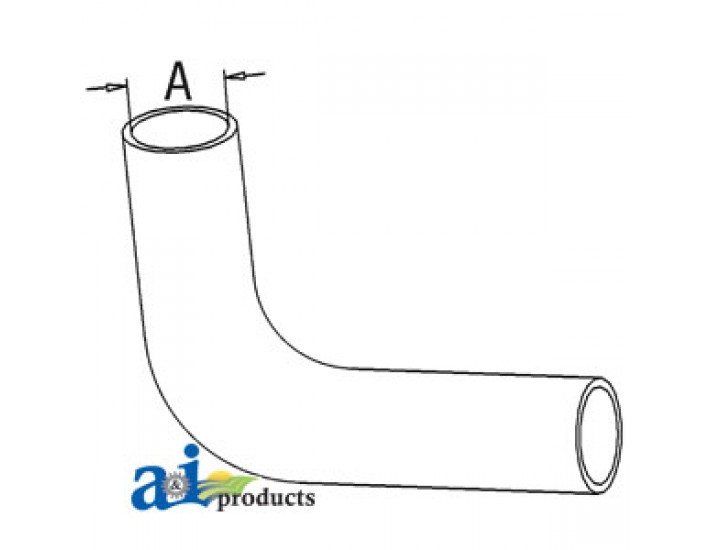 1669805M1 - Radiator Hose, Top 	