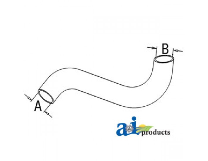 1669806M1 - Radiator Hose, Bottom 	
