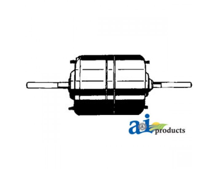 1680361M91 - Blower Motor (4 Wire) (12V, 3/8 X 4 1/4 Shaft, Rev 