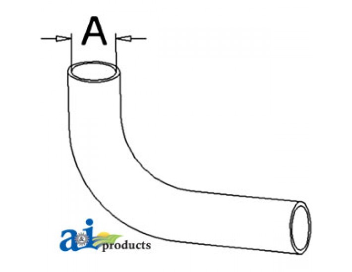1692871M1 - Radiator Hose, Top 	