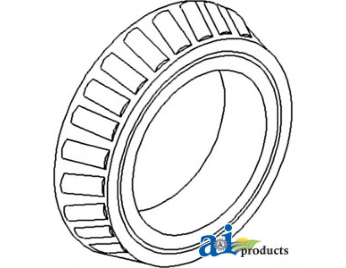 195675M1 - Bearing Cone, Rear Axle Outer 	