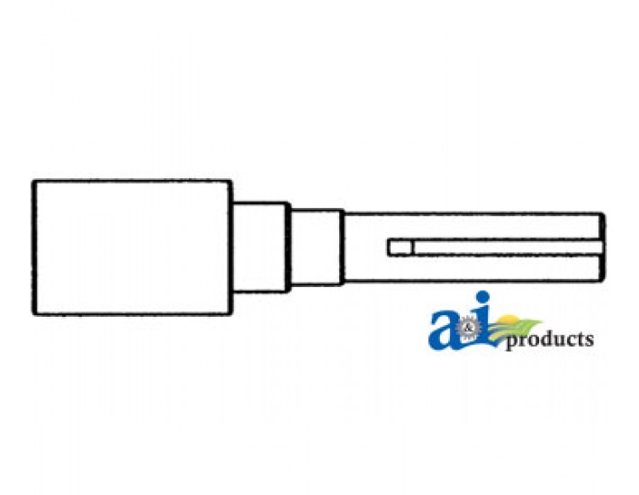 266475M91E - Stud end only, cross auger	