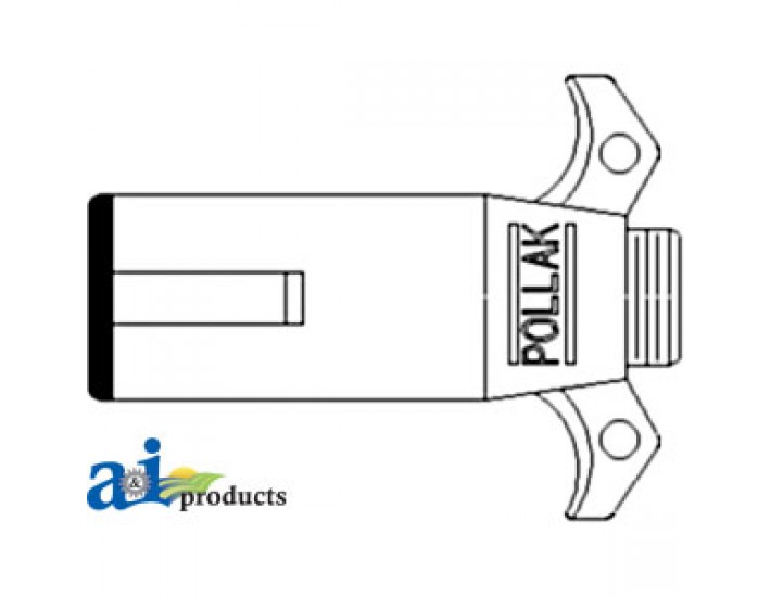 30-3130584 - Plug, Implement Lights, 7 Pin (North America)
