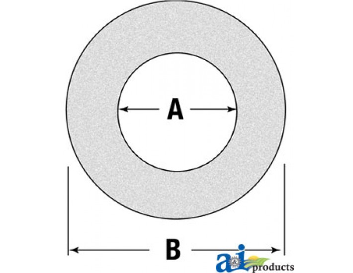 36F70 - Friction Disc/Clutch Lining, 5.9" O.D., 3.58" I.D.