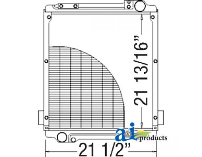 3808159M3 - Radiator	