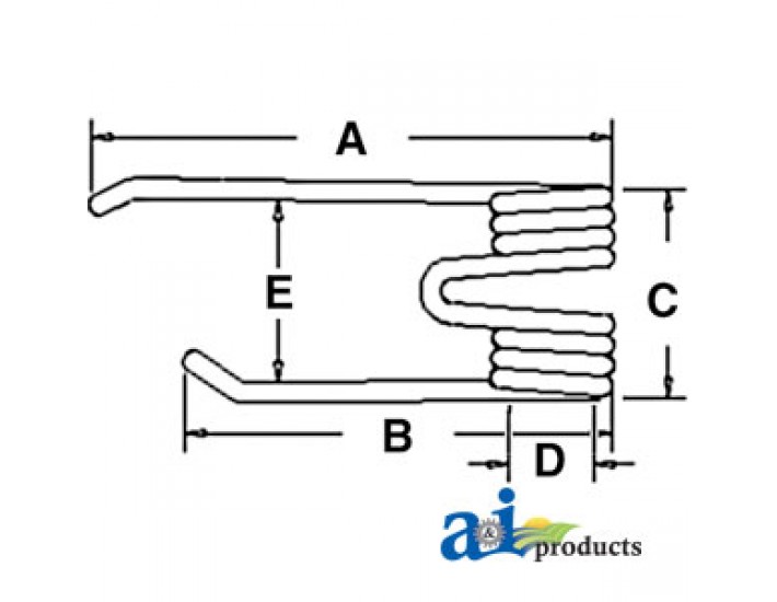 4101701260 - Tedder Tooth (LH) 	