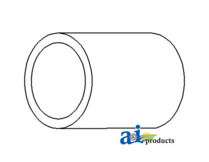 48827DA - Radiator Hose, Lower (2.562" LEN) 	
