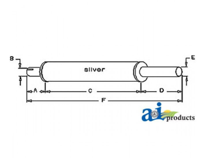 505545M92 - Muffler