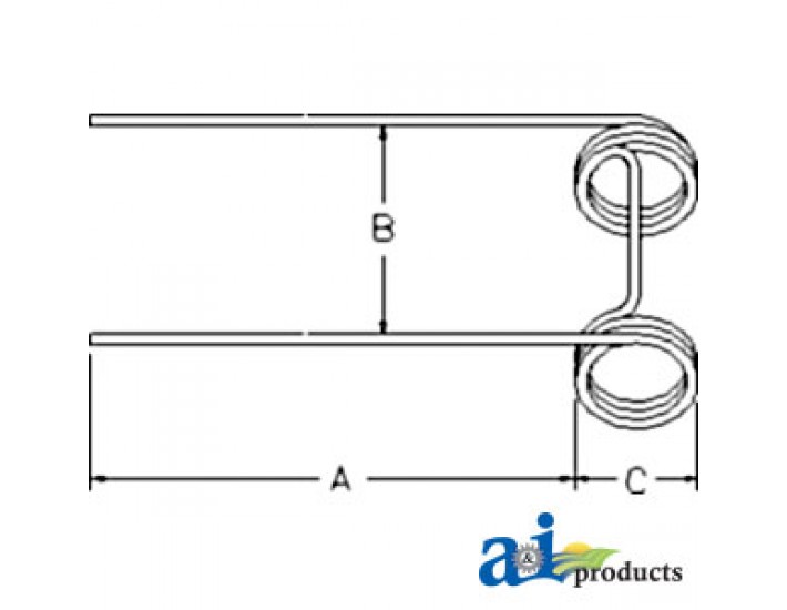 61727 - Spring Harrow Tooth 	
