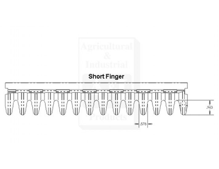 71373460 - Chaffer, Top; Short Finger 	
