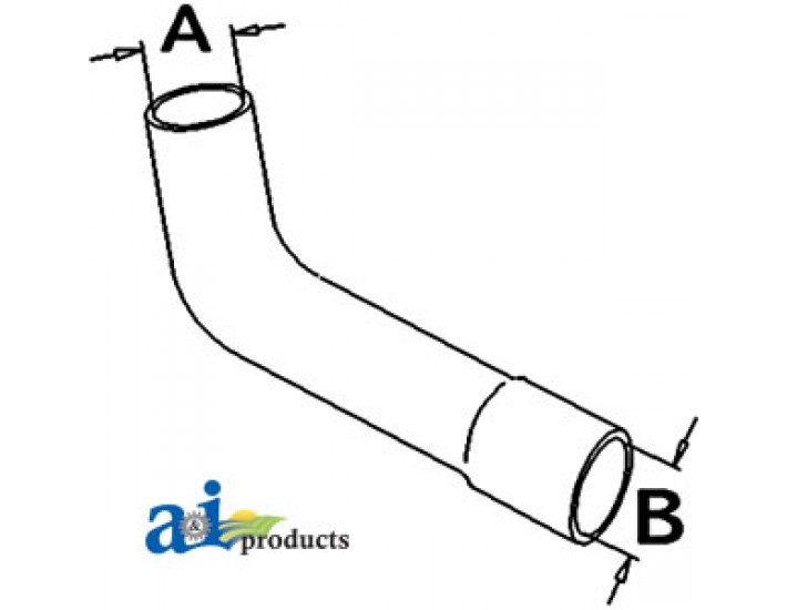 827930M1 - Radiator Hose, Upper 	