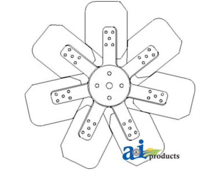 83986039 - Fan, 7 Blade	