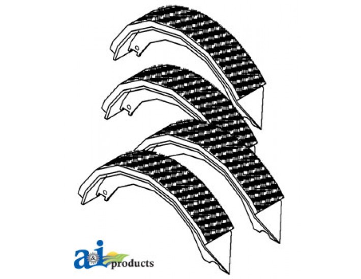 C7NN2218A - Brake Shoes, Drum Type 	