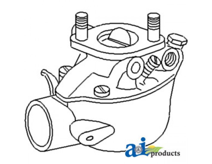 8N9510C - Carburetor w/ Mounting Gasket 	