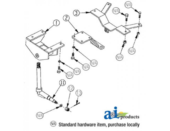9617 - Spindle, Check Dimensions On A Previous Page