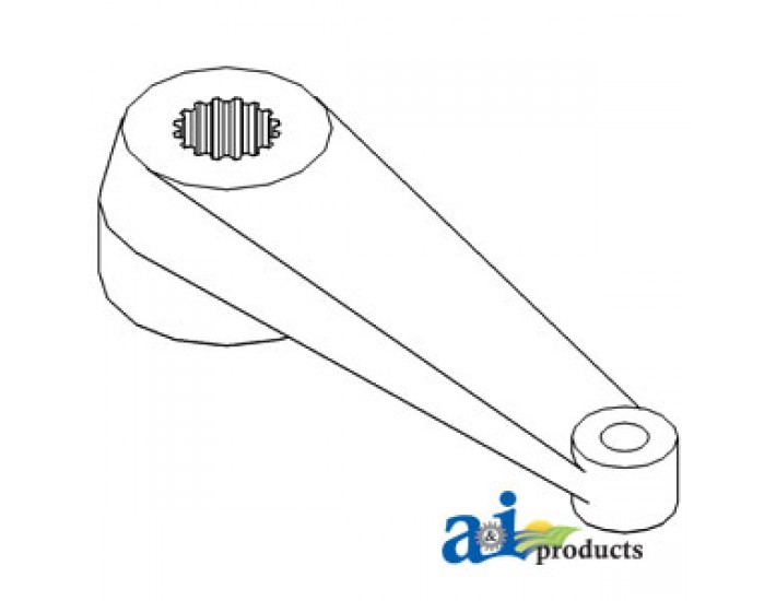 A160124 - Steering Arm w/ 17 Internal Splines (RH)	