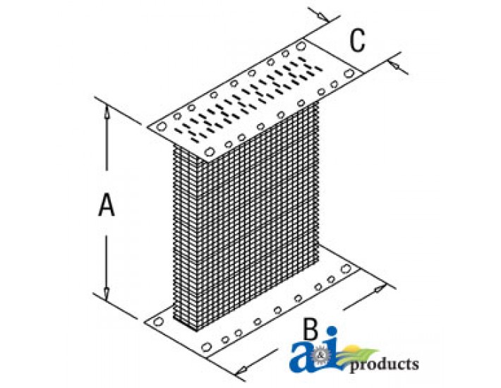 AA2235R - Radiator Core	