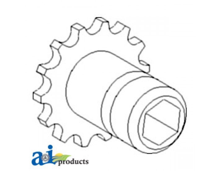 AH143069 - Sprocket, Drive; 14 Tooth / 60 Chain 	