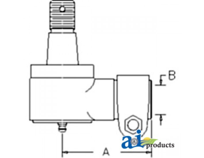 AL32866 - Cylinder End; Hydrostatic Steering 	