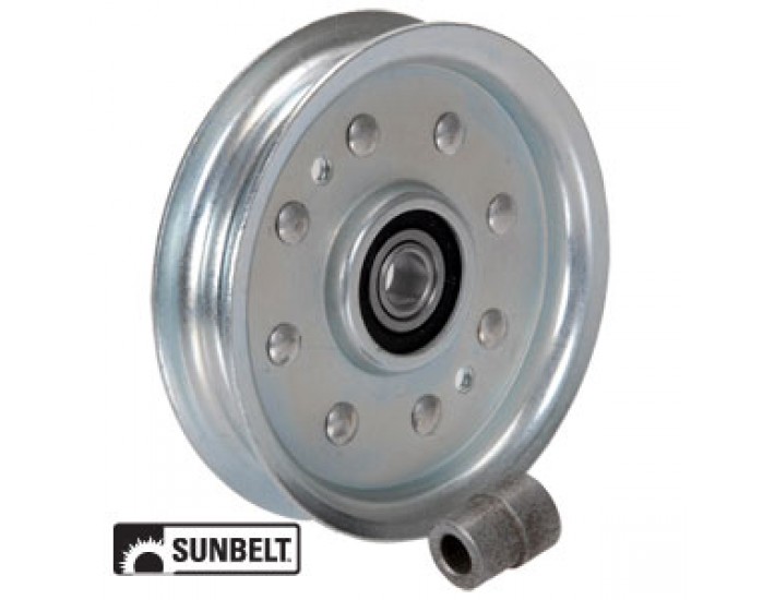 B1CO46 - Flat Idlers w/ Flanges 	