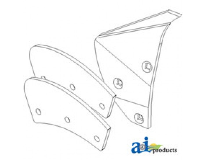 B96203 - Kit; Rotor Plate & Lug, Lh Rotor