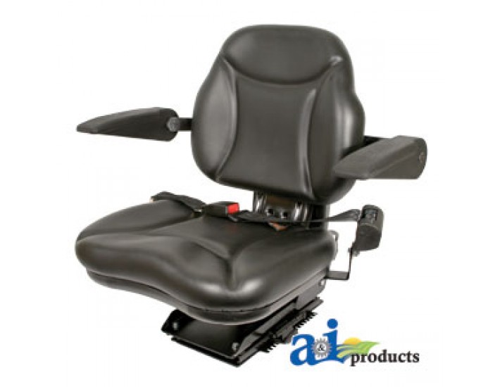 BBS108BL - "Big Boy" Seat; Black; W/ Extendable Arm Rests	