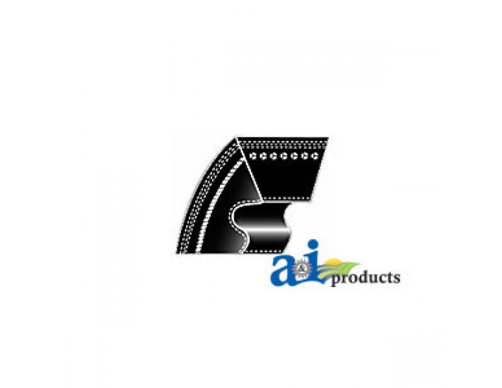 BX162 - Cogged Classical V-Belt (21/32" X 165")	