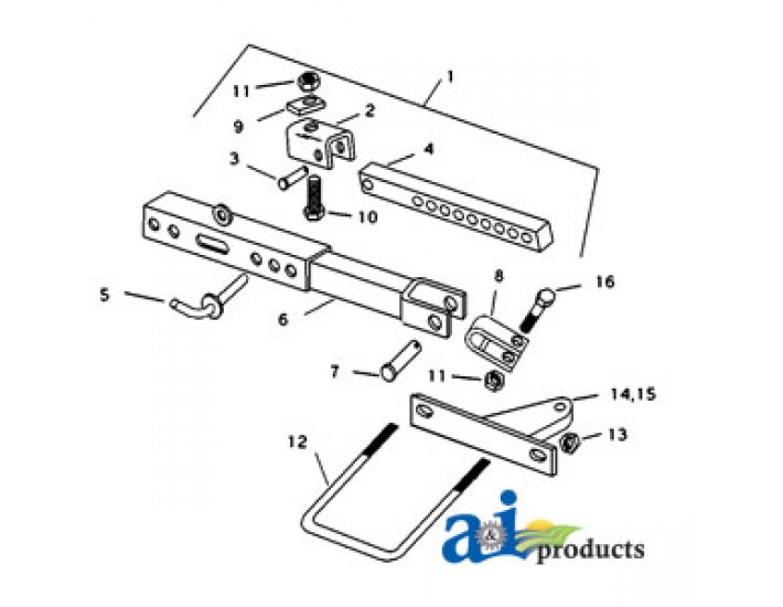 C5NN16N321A - U-Bolt- (Ref. 12) 	