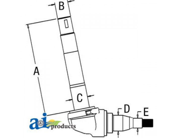 C5NN3106J - Spindle (LH)	