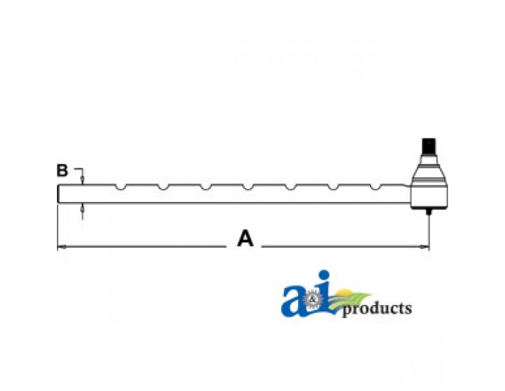 C7NN3280F - Tie Rod, Outer (LH)	