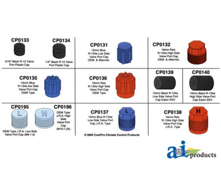 CP4016 - Universal Service Port Cap Kit