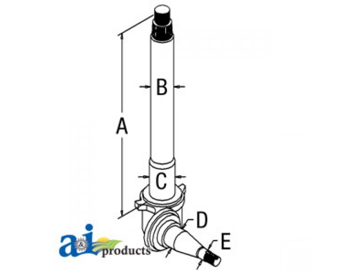 D5NN3106F - Spindle (LH)	